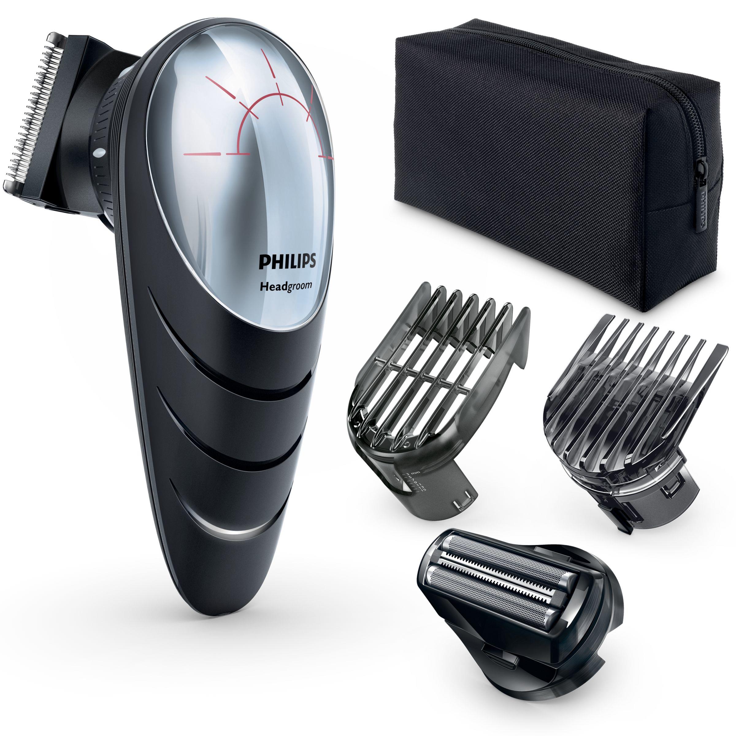TECNOSHOP Tagliacapelli Philips Headgroom QC558032 ricaricabile testina rotante